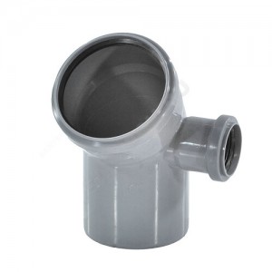 Отвод PP-H с выходом правый серый Дн 110х50х45гр б/нап в/к RTP (РосТурПласт) 11350 Отвод PP-H с выходом правый серый Дн 110х50х45гр б/нап в/к RTP (РосТурПласт) 11350