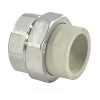 Муфта PP-R комбинированная разъемная серая ВР Дн 25х1/2" RTP (РосТурПласт) 15800