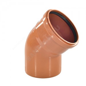 Отвод PP-B коричневый Дн 110х45гр б/нап в/к VALFEX 30102110 Отвод PP-B коричневый Дн 110х45гр б/нап в/к VALFEX 30102110