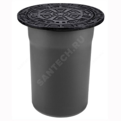 Люк чугун (В125) TL-400 с телескопической трубой Ostendorf 635411