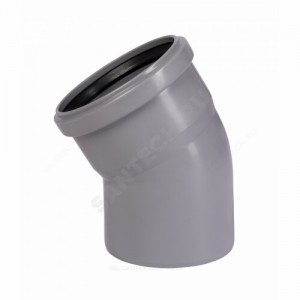 Отвод PP-H серая HT HTB Дн 110х30гр б/нап в/к Ostendorf 115110 Отвод PP-H серая HT HTB Дн 110х30гр б/нап в/к Ostendorf 115110