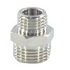 Ниппель латунь никель переходной Ду 40х15 (1 1/2"х1/2") НР VALFEX VF.580.N.112.012