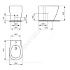 Биде напольное CONNECT Ideal Standard E799501