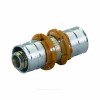 Муфта МП латунь пресс Дн 16 MLC Uponor 1015164 Муфта МП латунь пресс Дн 16 MLC Uponor 1015164