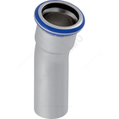 Отвод сталь нерж 15гр Дн 88,9 пресс/труба Mapress Geberit 36119