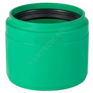 Переход PP-MD на раструб керамической трубы зелёный KG2000 KG2000USM Дн 110 б/нап в/к Ostendorf 777390 Переход PP-MD на раструб керамической трубы зелёный KG2000 KG2000USM Дн 110 б/нап в/к Ostendorf 777390
