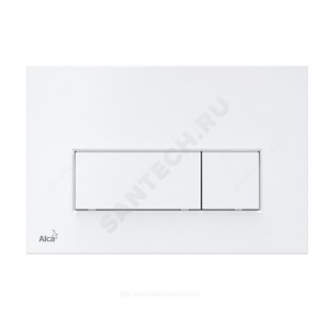 Кнопка для инсталляции белая Alca Plast M570