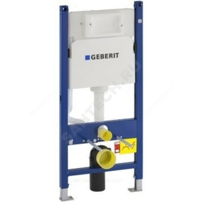 Инсталляция для подвесного унитаза Duofix без кнопки смыва Geberit 111.153.00.1