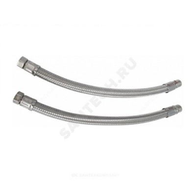 Комплект шлангов гофрированных сталь DN10 ВР/НР 3/8” L=130мм Mohlenhoff WEL-10 131812