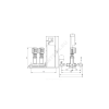 Установка повышения давления Hydro MPC-E 2 CRE45-3 Grundfos 98613449