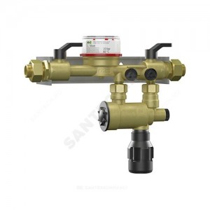 Блок арматурный fillset Rp1/2"хRp1/2" с контактным водосчетчиком Reflex 6811205 Блок арматурный fillset Rp1/2"хRp1/2" с контактным водосчетчиком Reflex 6811205