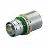 Муфта переходная МП латунь пресс Дн 50х40 MLC Uponor 1046934 (1015245) Муфта переходная МП латунь пресс Дн 50х40 MLC Uponor 1046934 (1015245)
