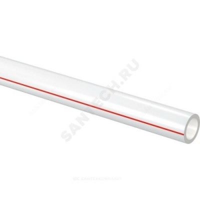 Труба PE-Xa/EVOH белая Дн 110х15,1 Ру10 Тмакс=90C L=6м Radi Pipe Uponor 1033587