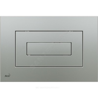 Кнопка для инсталляции хром матовый Alca Plast M472
