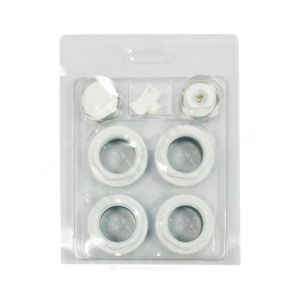 Комплект монтажный 1/2" для алюминиевых и биметаллических радиаторов 7 предметов (в блистере)