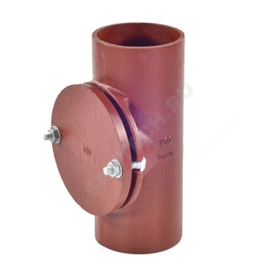 Ревизия чугун SML Ду 50 с круглой крышкой б/растр