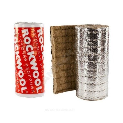 Рулон минеральная вата WIRED MAT 105 ALU 70х1000-2 ROCKWOOL 96411