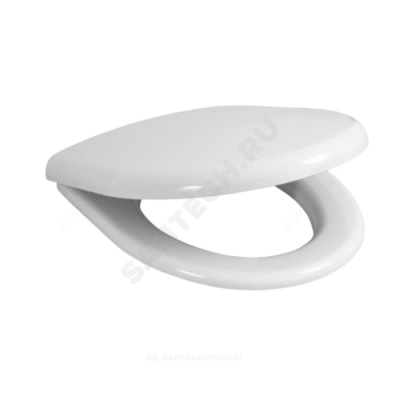Сиденье для унитаза Deep by Jika (Olymp) белое дюропласт Slowclose Jika 8.9328.4.300.000.9