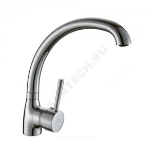 Смеситель для кухонной мойки серия Город Д-серия ручка сбоку одноручный Славен СЛ-ОД-Д22