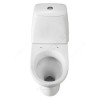 Унитаз-компакт Соната Люкс белый нижний подвод косой выпуск 2/реж дюропласт микролифт Santeri 1.P203.0.S00.00B.F