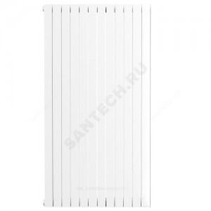 Радиатор трубчатый Соло В 2-500 12 секций с нижней подводкой ВР G 1/2" RAL 9005 (чёрный янтарь) КЗТО СВ250012Н