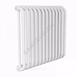 Радиатор трубчатый РС 2-1000 10 секций с боковой подводкой ВР G 1/2" RAL 9016 (Белый) КЗТО