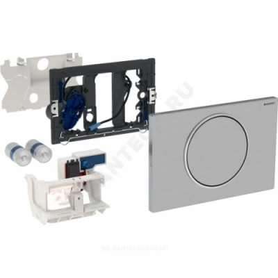 Система управления смывом для унитаза Sigma 10 подключение к сети Geberit 115.869.SN.5