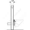 Модуль сантехнический для подвесного унитаза Monolith Geberit 131.021.SL.5