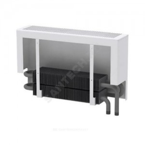 Конвектор настенный концевой Универсал ТБ-С НП КСК 20 (средней глубины) 1.838кВт с воздухоотводчиком КлМ ниж/п НР 3/4" прав ТЗПО