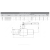 Кран шаровой сталь Ballomax КШТ 60.102 Ду 80 Ру25 п/привар BROEN КШТ 60.102.080.А.25