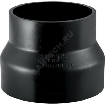 Переход ПНД концентрический короткий Дн 125х63 Geberit 368.570.16.1