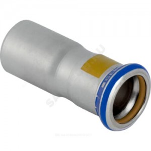 Переход сталь нерж Дн 42х54 пресс/труба для газоснабжения Mapress Geberit 34135