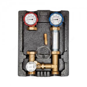 Группа насосная R002 Ду 20 левая со смешением без насоса Icma 93R002AES05