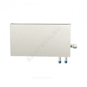 Конвектор настенный концевой "Универсал" МКСК 15 К (А08) (малой глубины) 1.049кВт двухтр с т/клапаном (угл) Danfoss 013G4203 ниж/п резьба прав Сантехпром 6002892