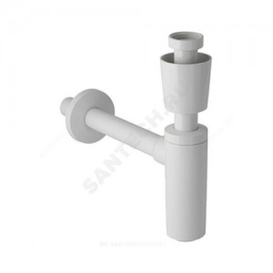 Сифон для умывальника бутылочный 1 1/4" с прямой трубкой 40мм без выпуска Geberit 151.035.11.1