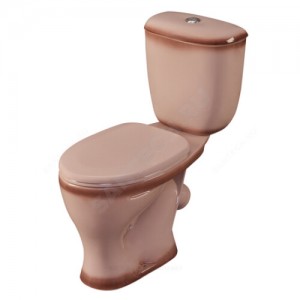 Унитаз-компакт Воротынский декор беж нижний подвод косой выпуск 1/реж полипропилен Santeri 1.P401.7.S07.00B.F