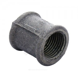 Муфта прямая чугун Ду 40 (1 1/2") ВР Fittex