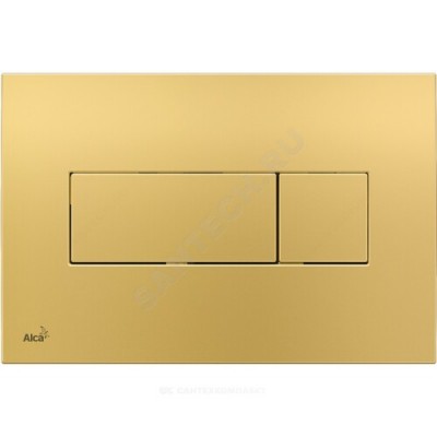 Кнопка для инсталляции золото Alca Plast M375