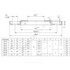 Фланец сталь расточенный Ду 150 (Dвн 178мм) Ру16 для ПЭ труб Дн 160 LD