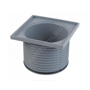 Элемент надставной для трапов D=110мм подрамник 123х123мм HL HL037N.2E Элемент надставной для трапов D=110мм подрамник 123х123мм HL HL037N.2E