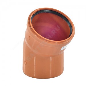 Отвод PP-B коричневый Дн 110х30гр б/нап в/к VALFEX 30105110 Отвод PP-B коричневый Дн 110х30гр б/нап в/к VALFEX 30105110