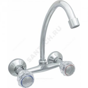 Смеситель для кухонной мойки серия ЭКО ЦС-СМ 293 М_Примула двуручный Центр Сантехники (Подольск) ЭМ902708
