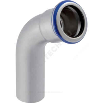 Отвод сталь нерж 60гр Дн 42 пресс/труба Mapress Geberit 36176