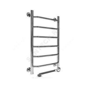 Полотенцесушитель электрический нерж сталь Лесенка 400х800мм 6П ТЭН справа Вектра Элит-Металл Э-11-04