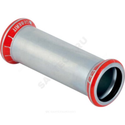 Муфта надвижная сталь углеродистая Дн 15 пресс Mapress Geberit 22102