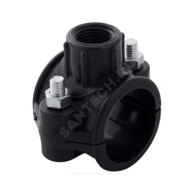 Седелка ПЭ ВР Дн 63х1" Ру16 с резьбовым выходом RTP (РосТурПласт) 11582