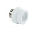 Муфта PP-R комбинированная под ключ белая НР Дн 90х3" VALFEX 10135090