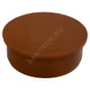 Заглушка НПВХ коричневая Дн 110 б/нап Aquaviva AQVD000110