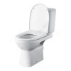 Унитаз-компакт ACCESS нижний подвод косой выпуск 2/реж дюропласт микролифт Roca 34P23900Y