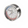 Термоманометр осевой Дк80 16 бар L=46мм с переходником на G1/2" G1/4" 120С ЭКОМЕРА